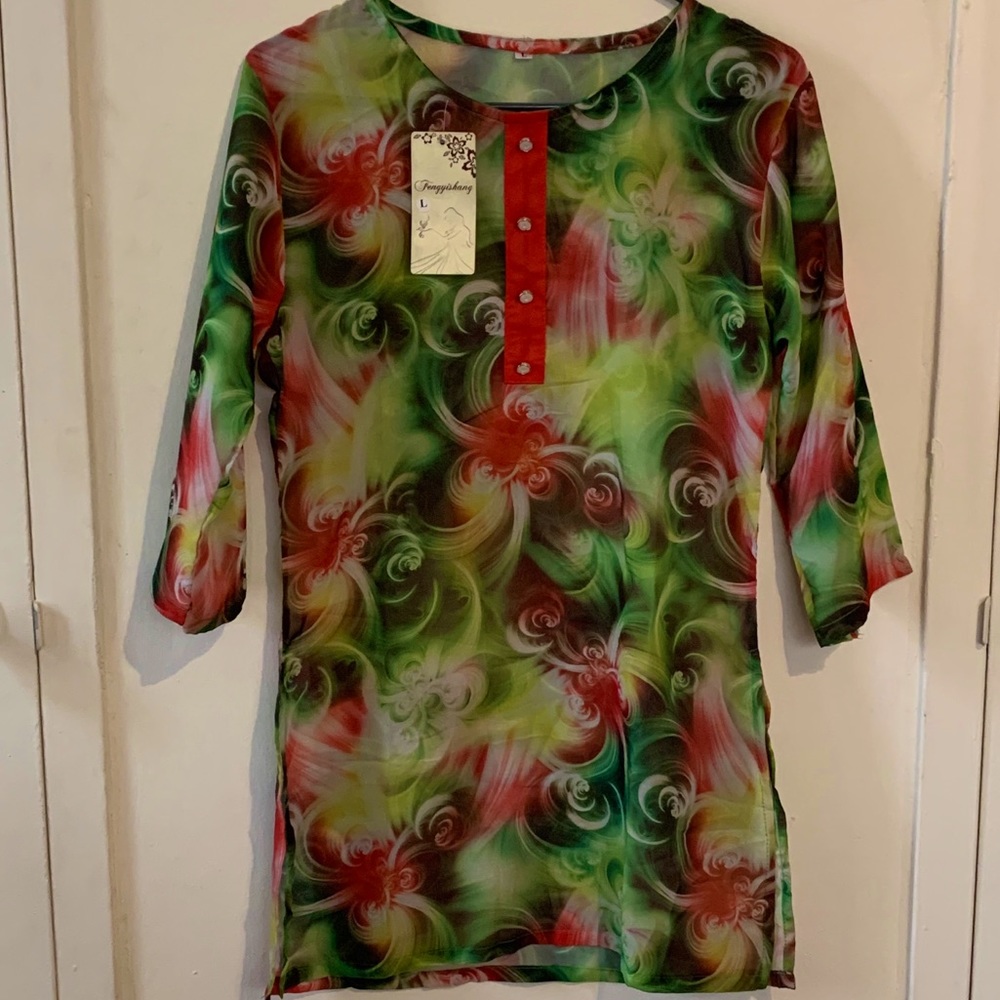 Colorful tunic